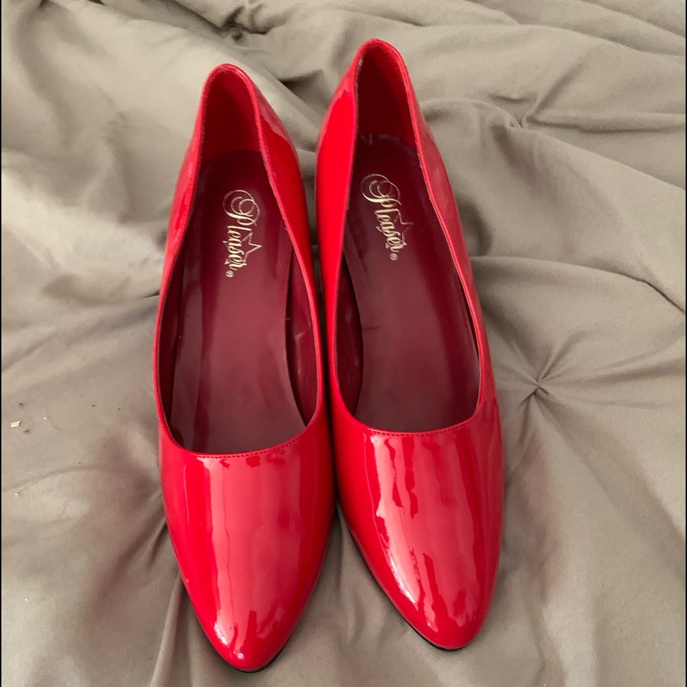Red size 12 shoes